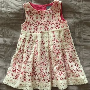 Baby gap 6-12 months flower lace dress